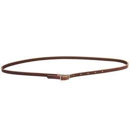 Throat Latch Replacement Latigo Leather Burgundy