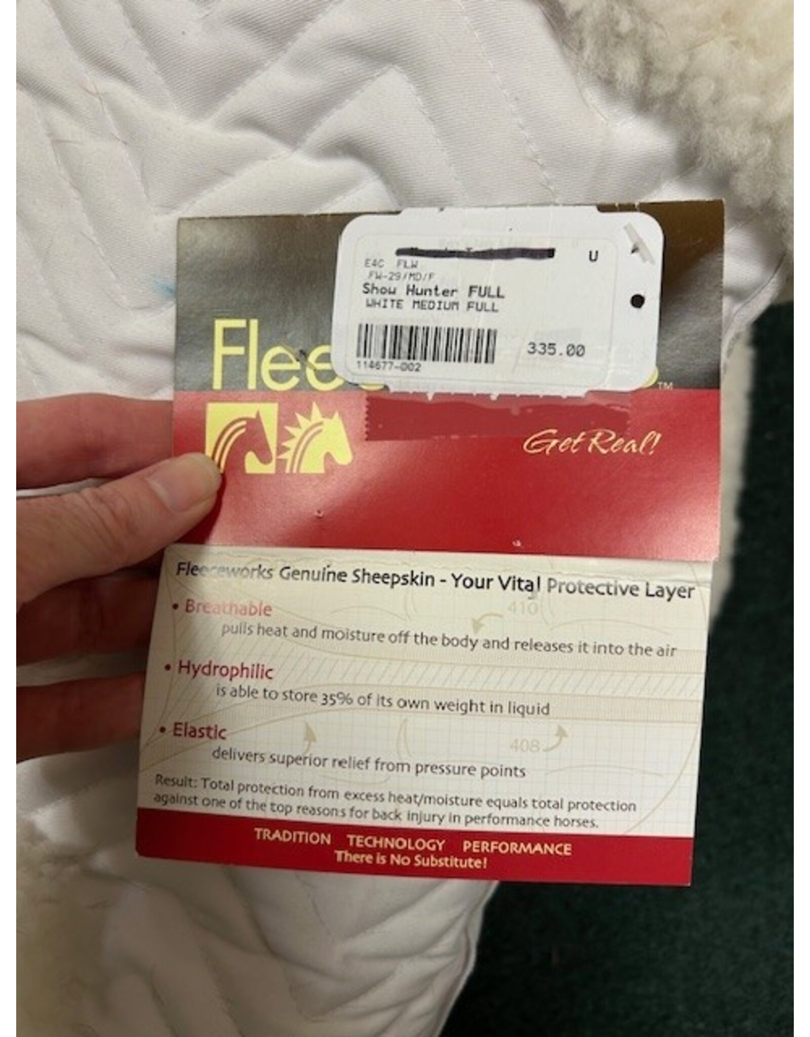 Fleeceworks Show Hunter Pad Medium