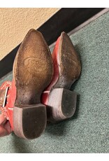 JB Dillon Womens Western Boots Red 7.5B