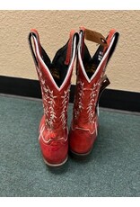 JB Dillon Womens Western Boots Red 7.5B