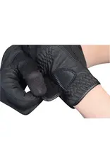 Breathable Mesh Riding Gloves Black