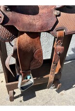 Marlene McRae by Reinsman Barrel 15" Seat FQHB
