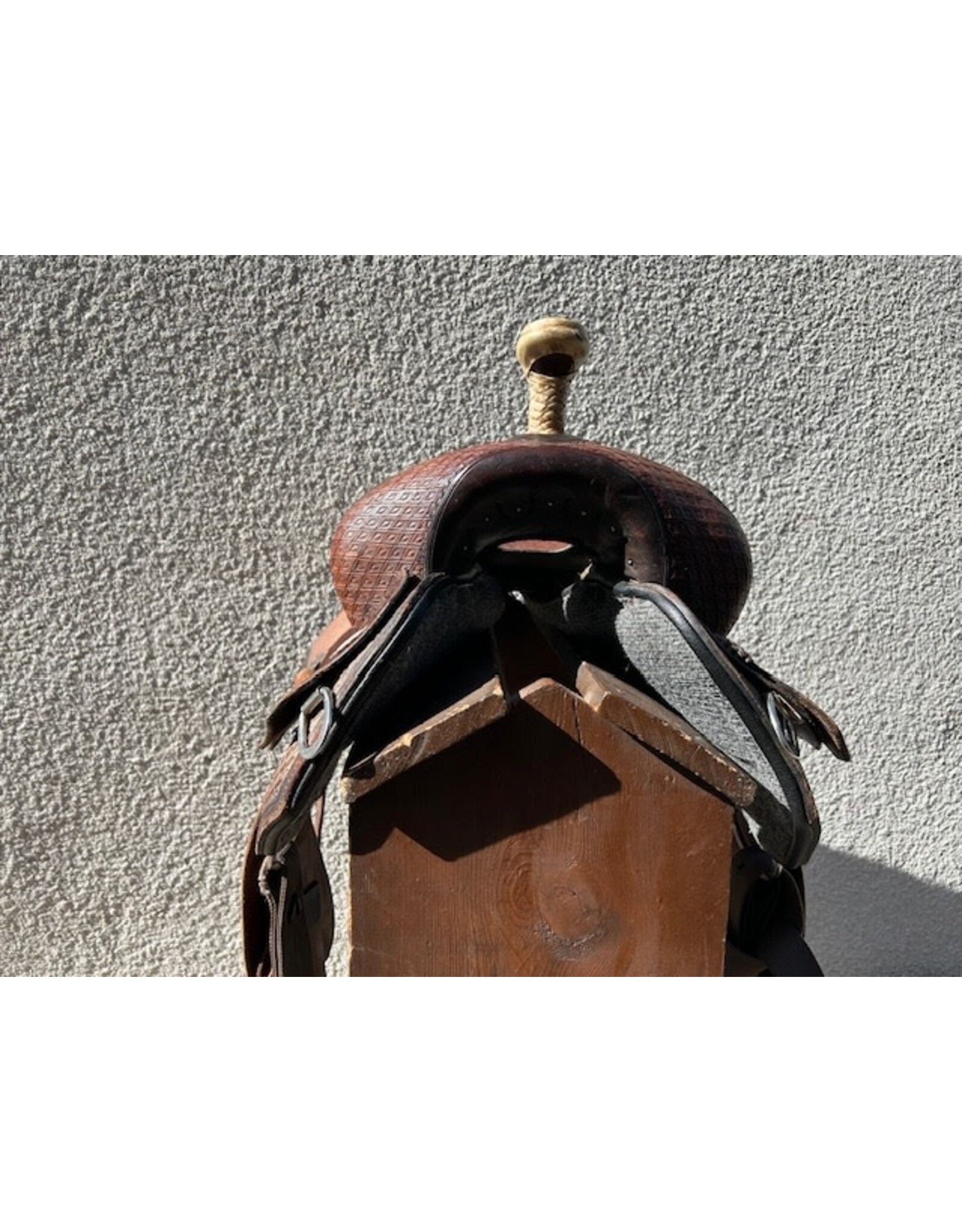 Marlene McRae by Reinsman Barrel 15" Seat FQHB