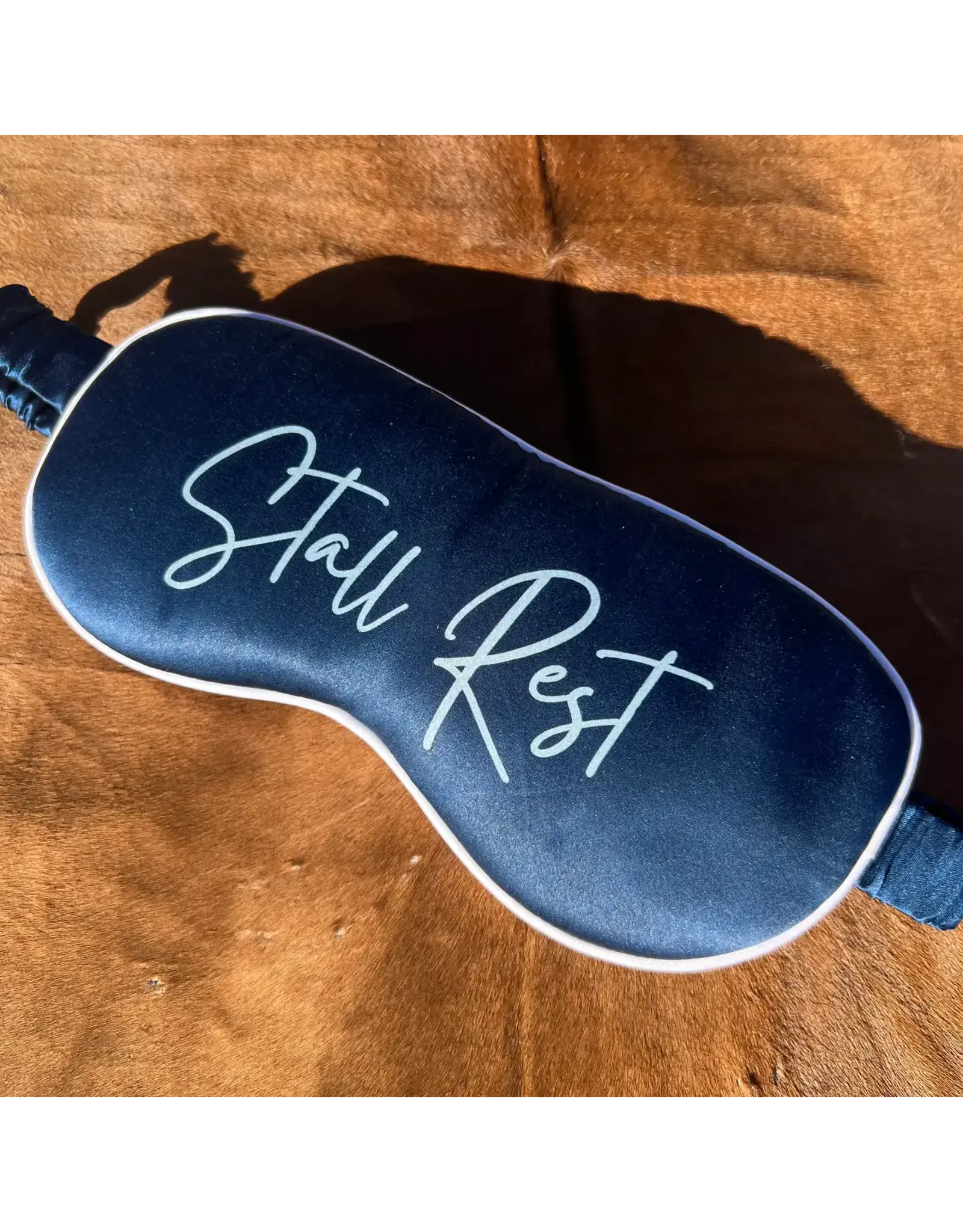 Westrian Stall Rest Equestrian 100% Silk Eye Mask - Sleep Mask