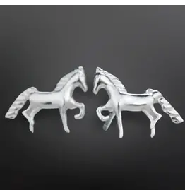 Westrian Sterling Silver Mini Horse Stud Earrings