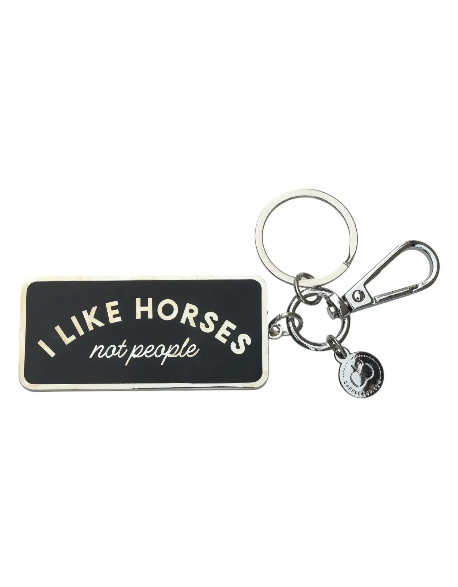 Dapplebay I Like Horses Keychain