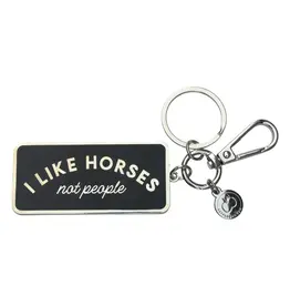 Dapplebay I Like Horses Keychain