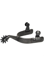 Weaver Spurs Cutting Rowel Buffed Black Mens