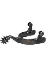 Weaver Spurs Cutting Rowel Spurs Buffed Black Ladies