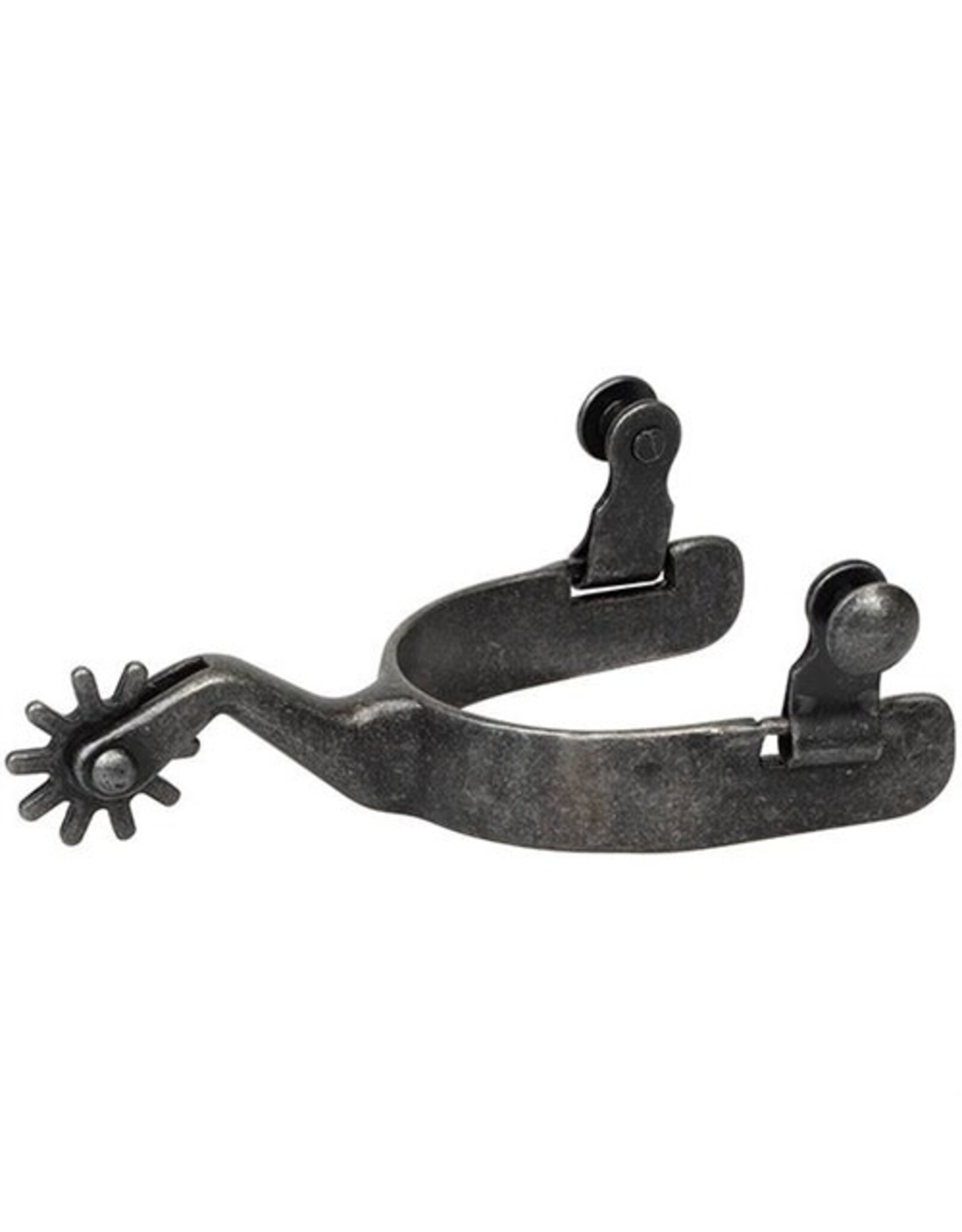 Weaver Spurs Cutting Rowel Spurs Buffed Black Ladies