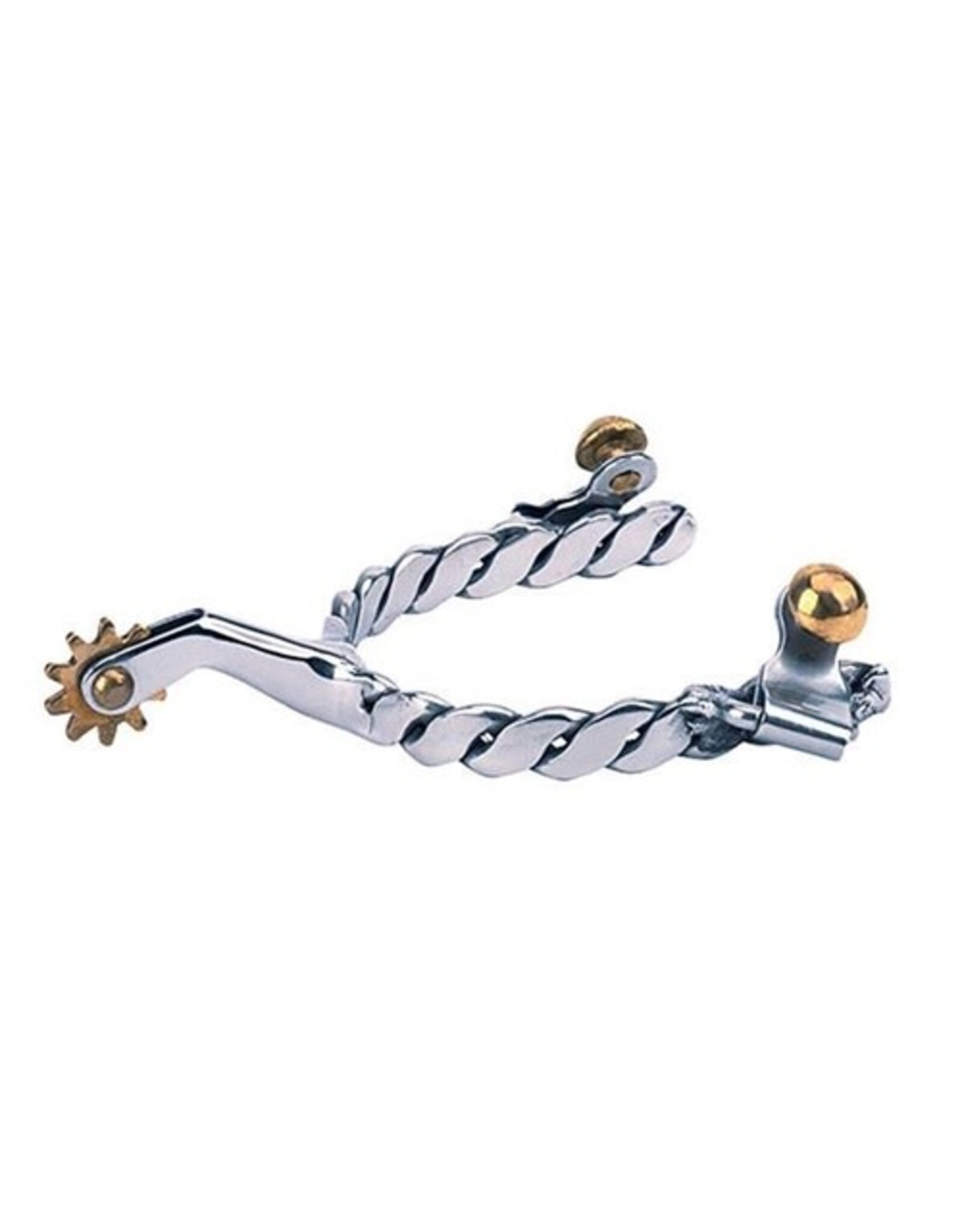 Weaver Spurs Roping Rowel with Twisted Band Stainless Steel