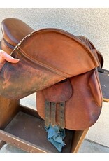 Beval Jump Saddle 17" Seat, 4" Gullet