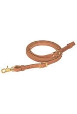 Weaver Russet Single-Ply Heavy Hareness Roper Rein 5/8" X  7'