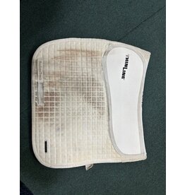 Thinline Back on Track Dressage Pad White