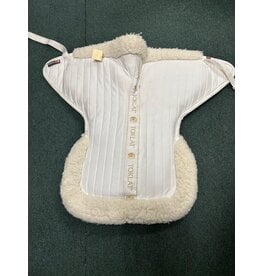 Toklat Matrix T3 Coolback Dressage Large Half pad with Lo-Impact Inserts White