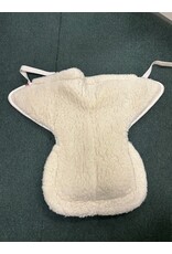 Toklat Matrix T3 Coolback Dressage Large Half pad with Lo-Impact Inserts White