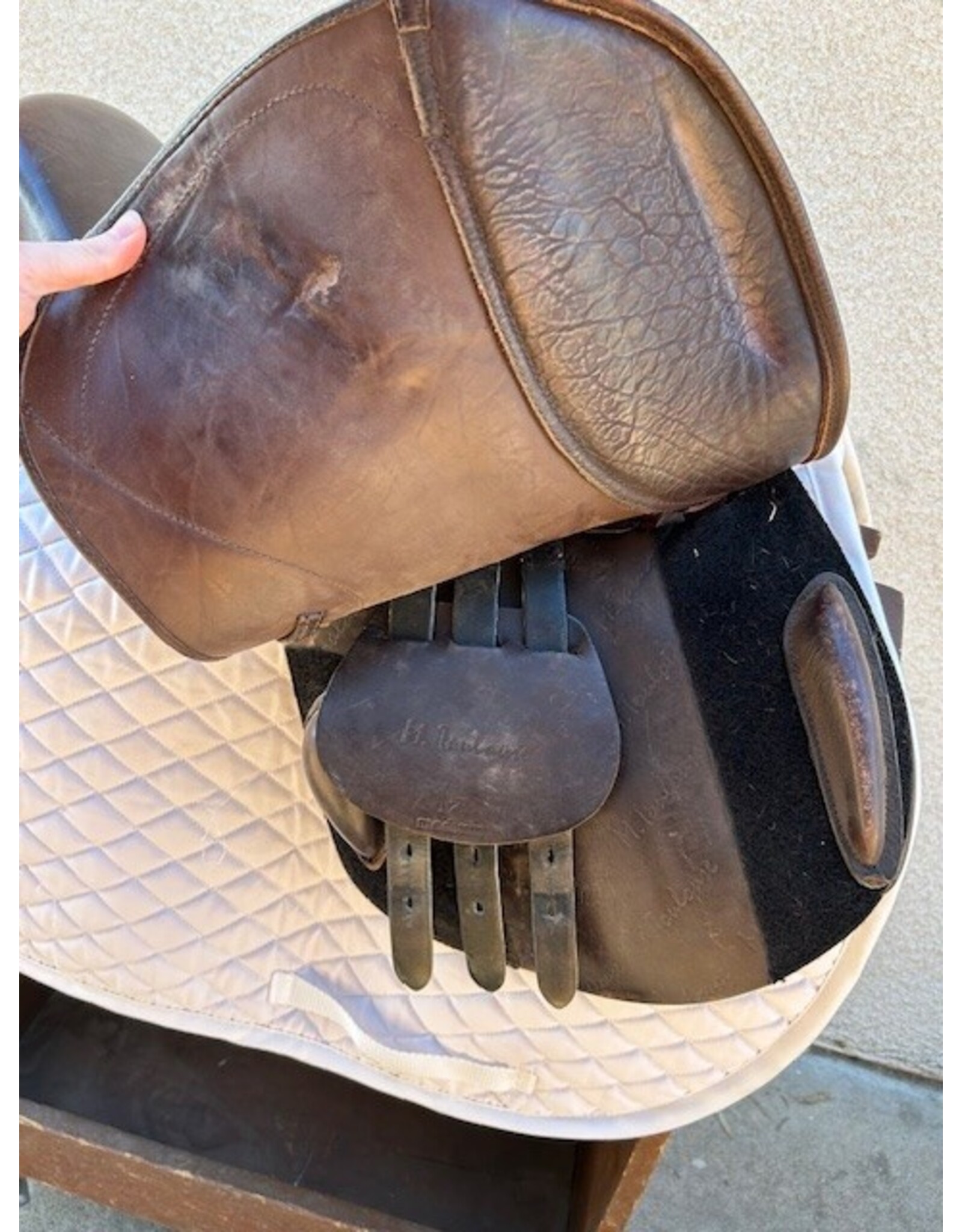 M. Toulouse Premie Saddle 17" Seat, Medium Tree