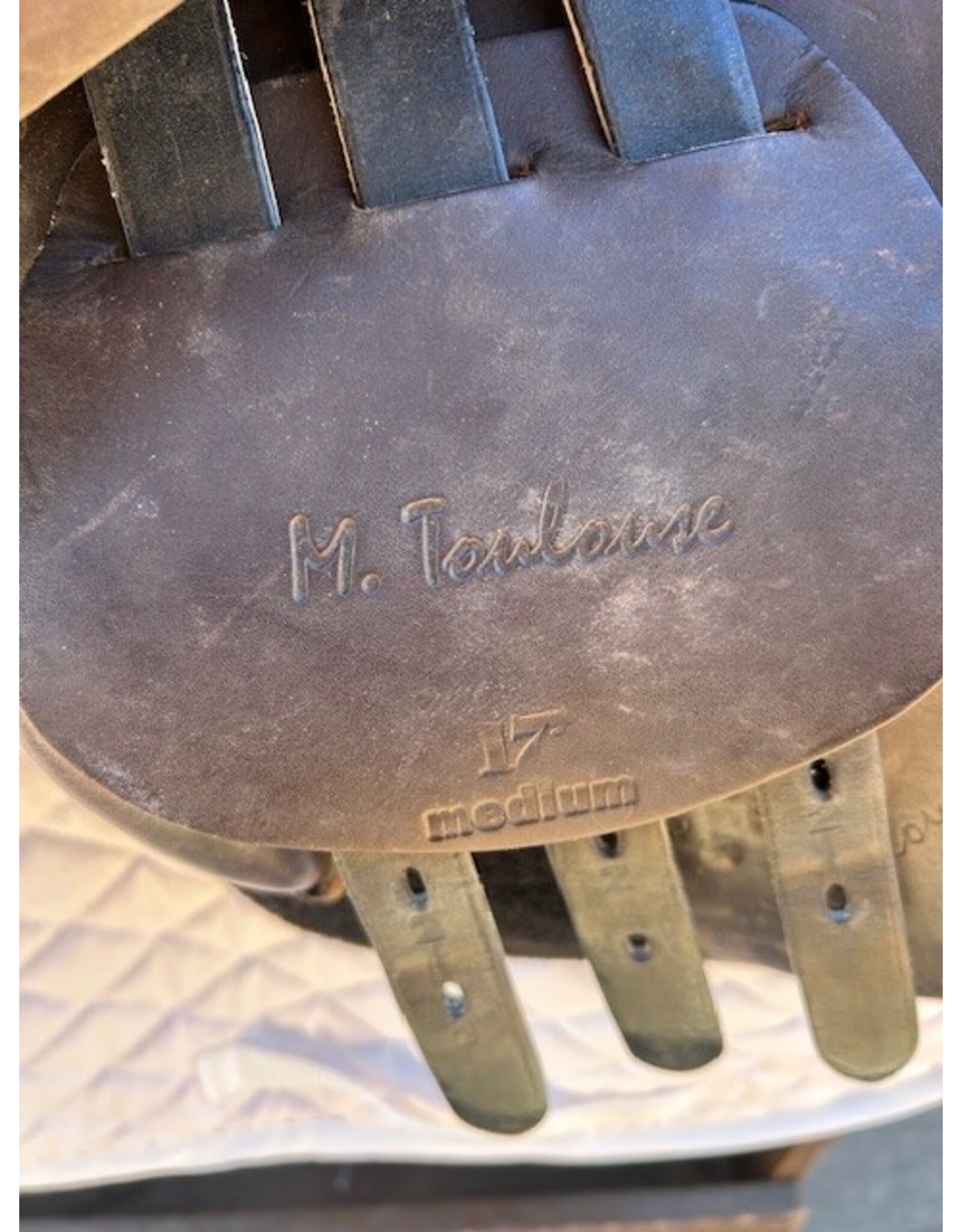 M. Toulouse Premie Saddle 17" Seat, Medium Tree