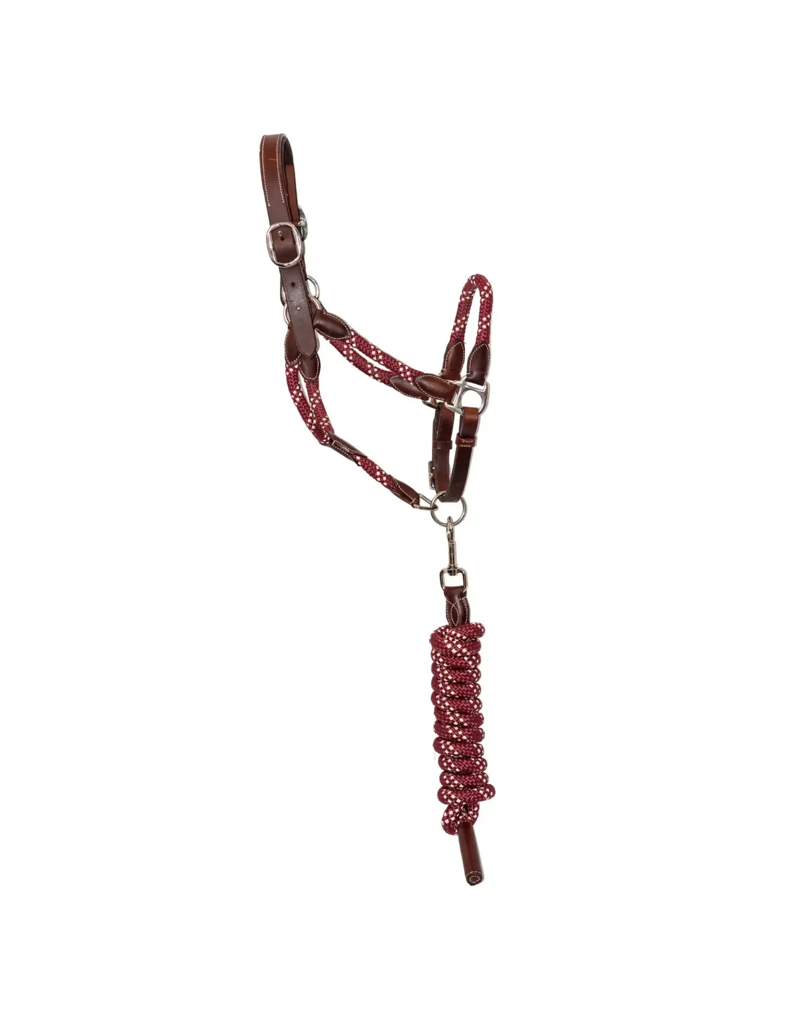 CommonWealth Banff Leather and Rope Halter Set