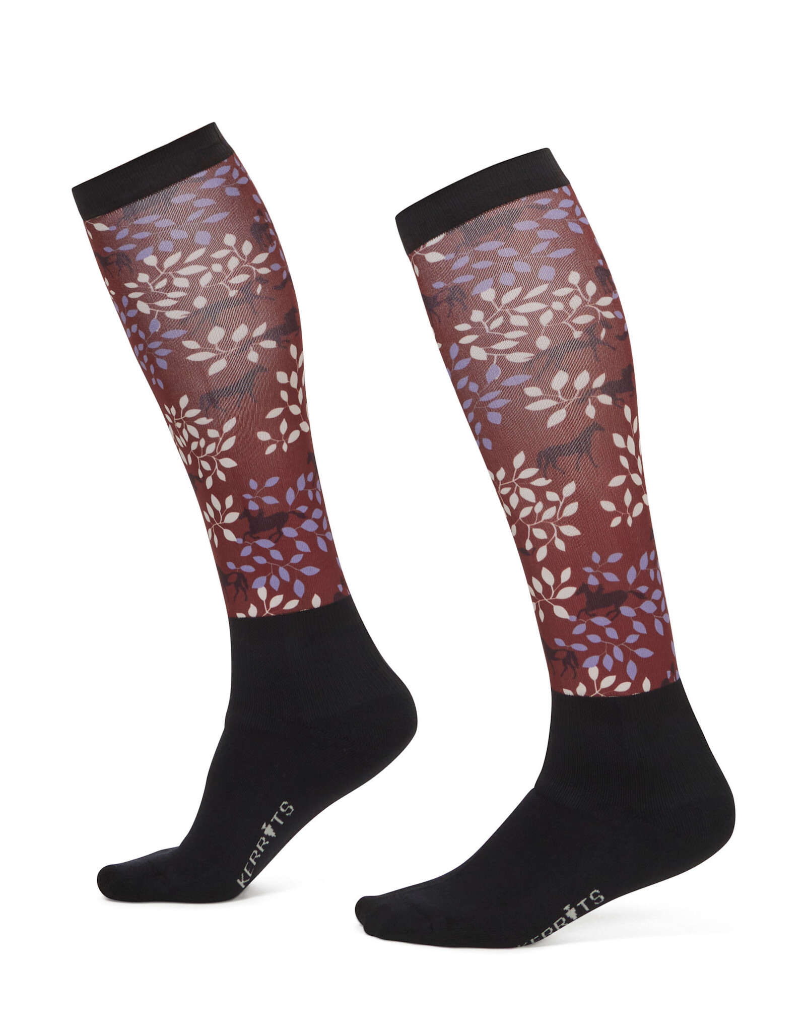 Kerrits Dual Zone Boot Socks Print