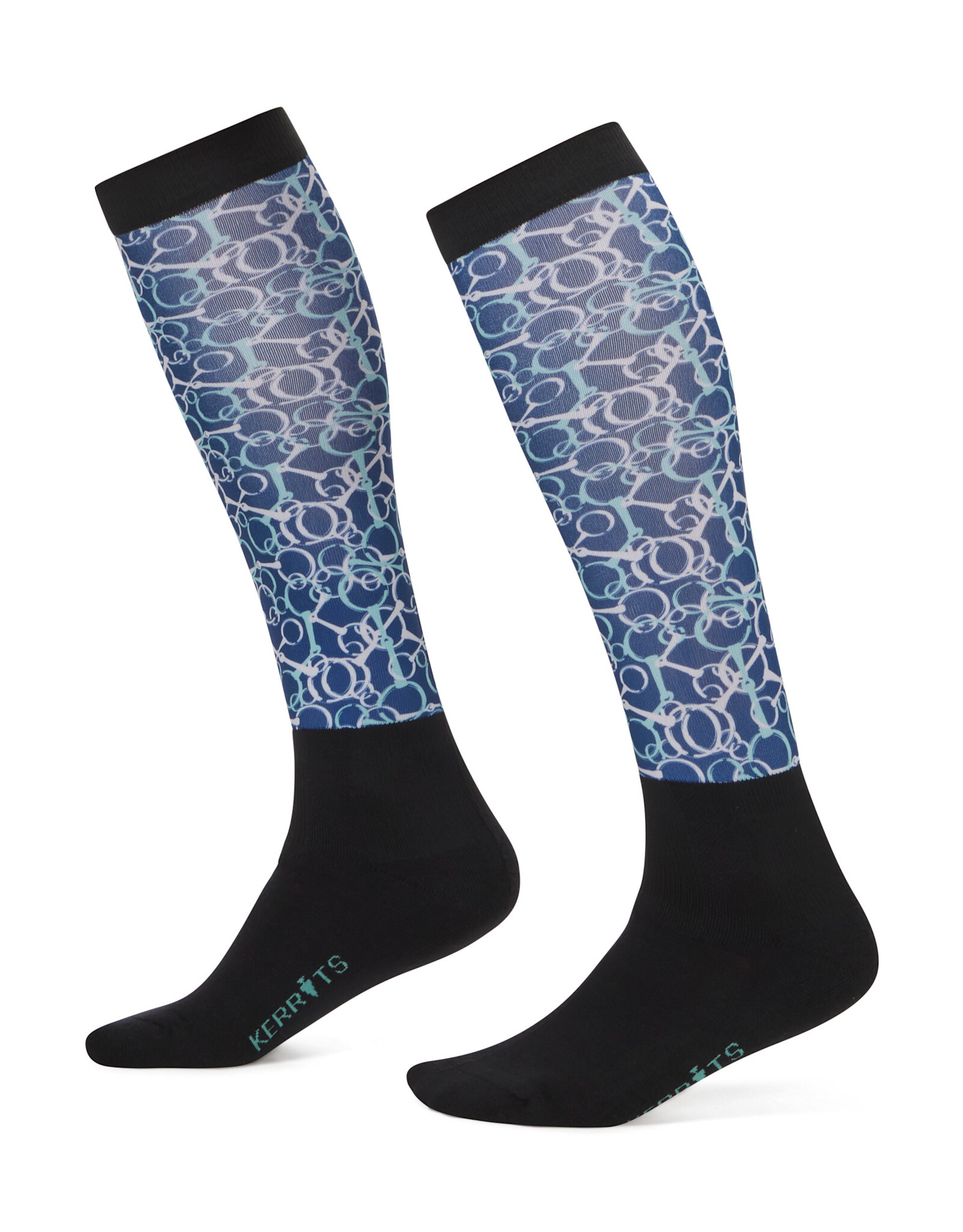 Kerrits Dual Zone Boot Socks Print Kids