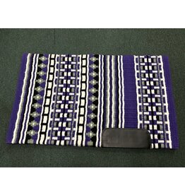 Horseshow Closet Purple/White/Black/Grey Heavy Show Navajo Pad