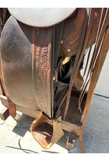 D.R. Hoover Roping Saddle 15.5" Seat, 8" Gullet (wide)