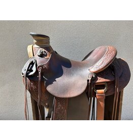 D.R. Hoover Roping Saddle 15.5" Seat, 8" Gullet (wide)