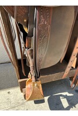 D.R. Hoover Roping Saddle 15.5" Seat, 8" Gullet (wide)