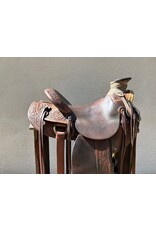 D.R. Hoover Roping Saddle 15.5" Seat, 8" Gullet (wide)