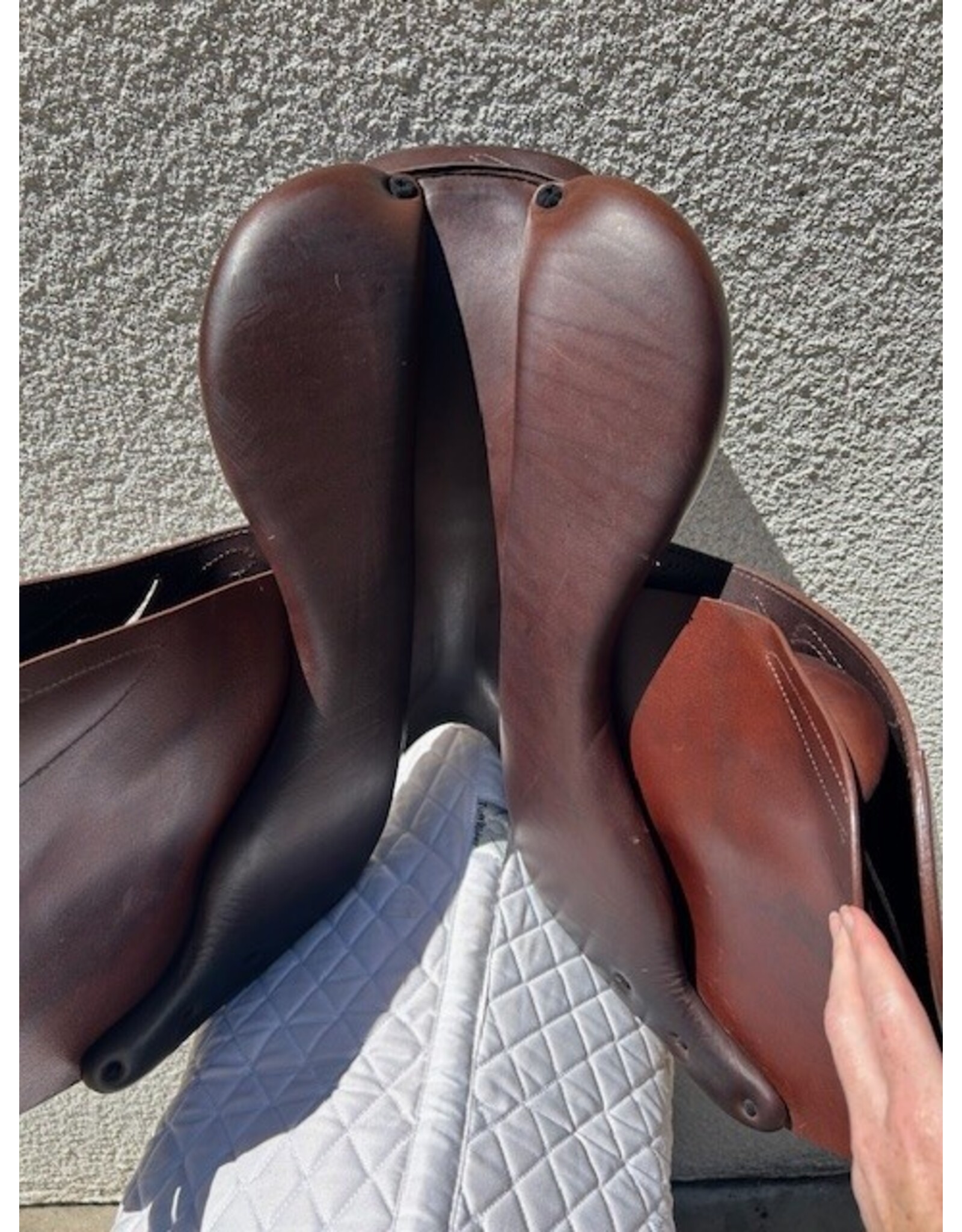 Prestige Passion Jump Saddle 17" 32 Tree (medium-wide)