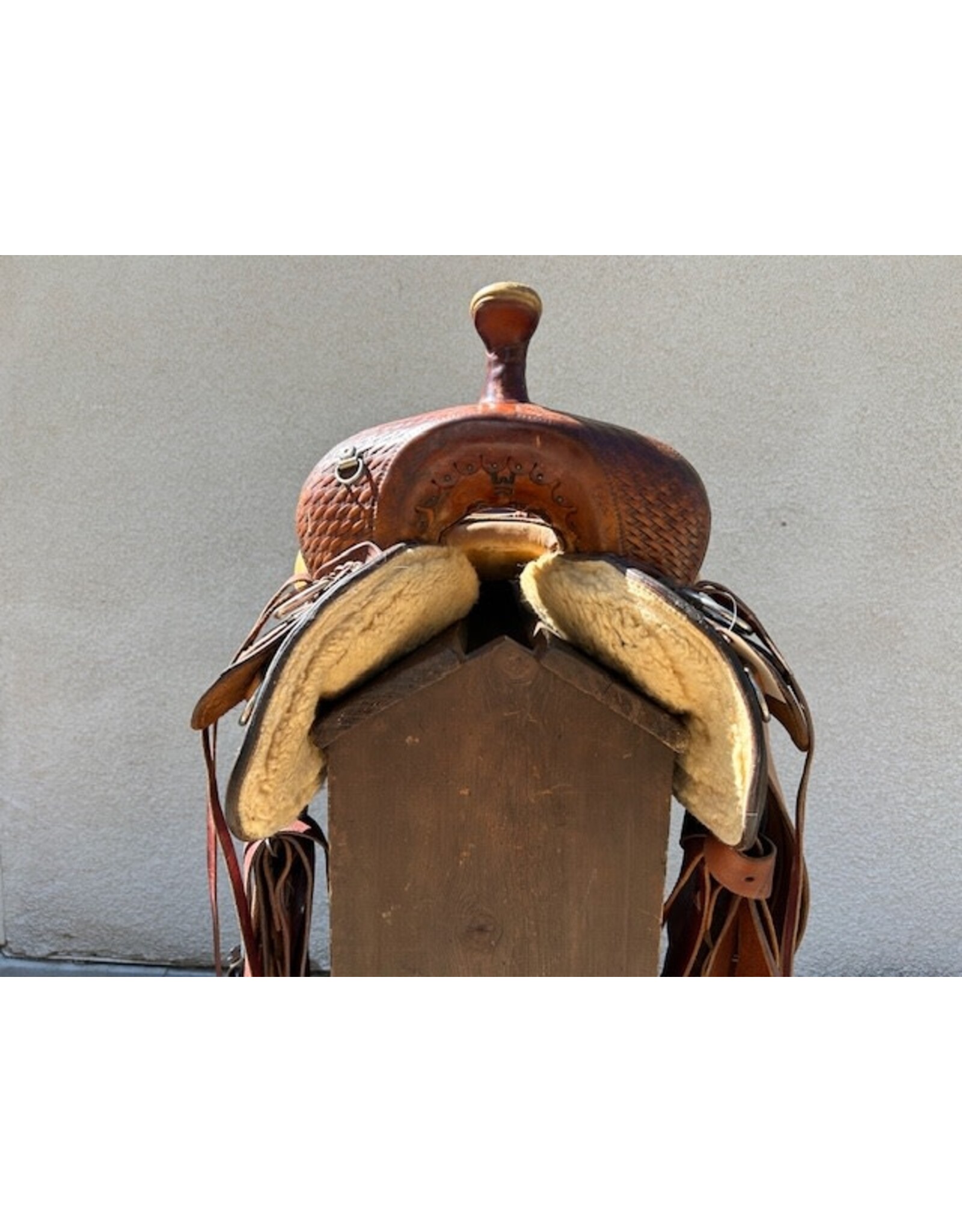 Joey Jemison Cutting Saddle 16.5" Seat, FQHB