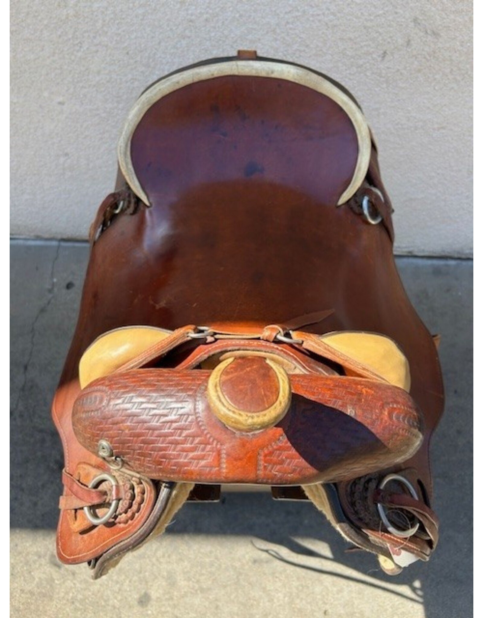 Joey Jemison Cutting Saddle 16.5" Seat, FQHB
