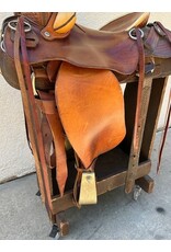 Joey Jemison Cutting Saddle 16.5" Seat, FQHB