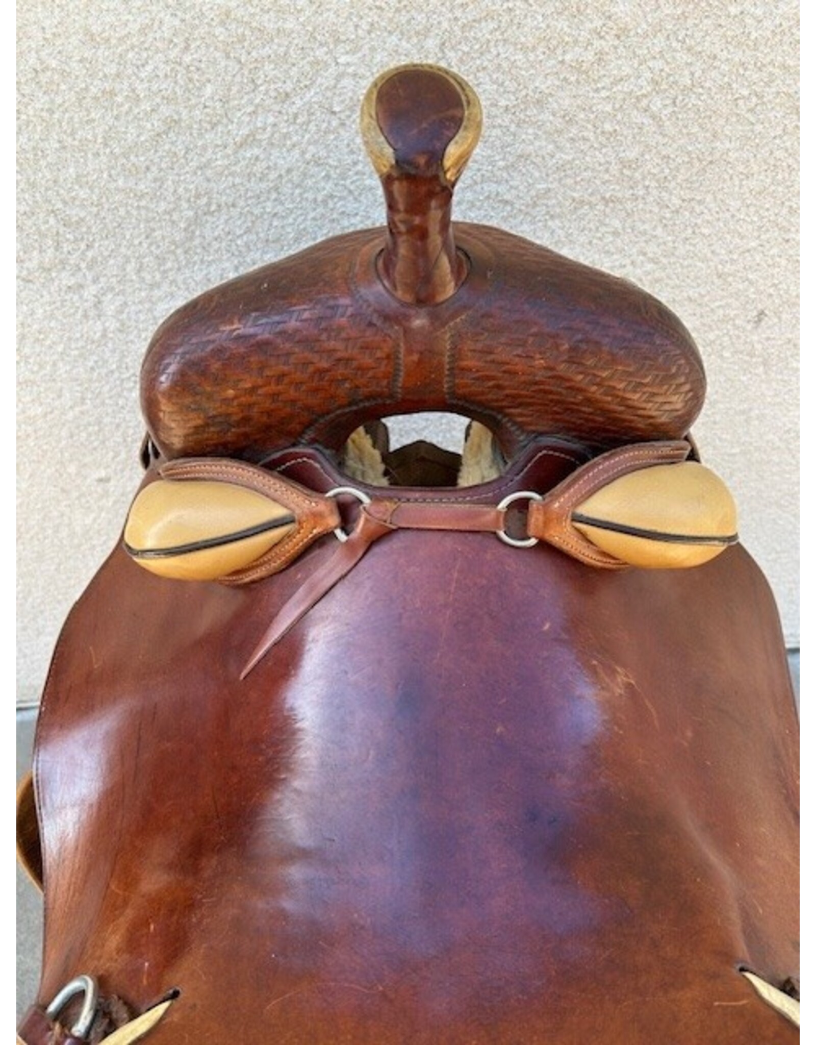 Joey Jemison Cutting Saddle 16.5" Seat, FQHB