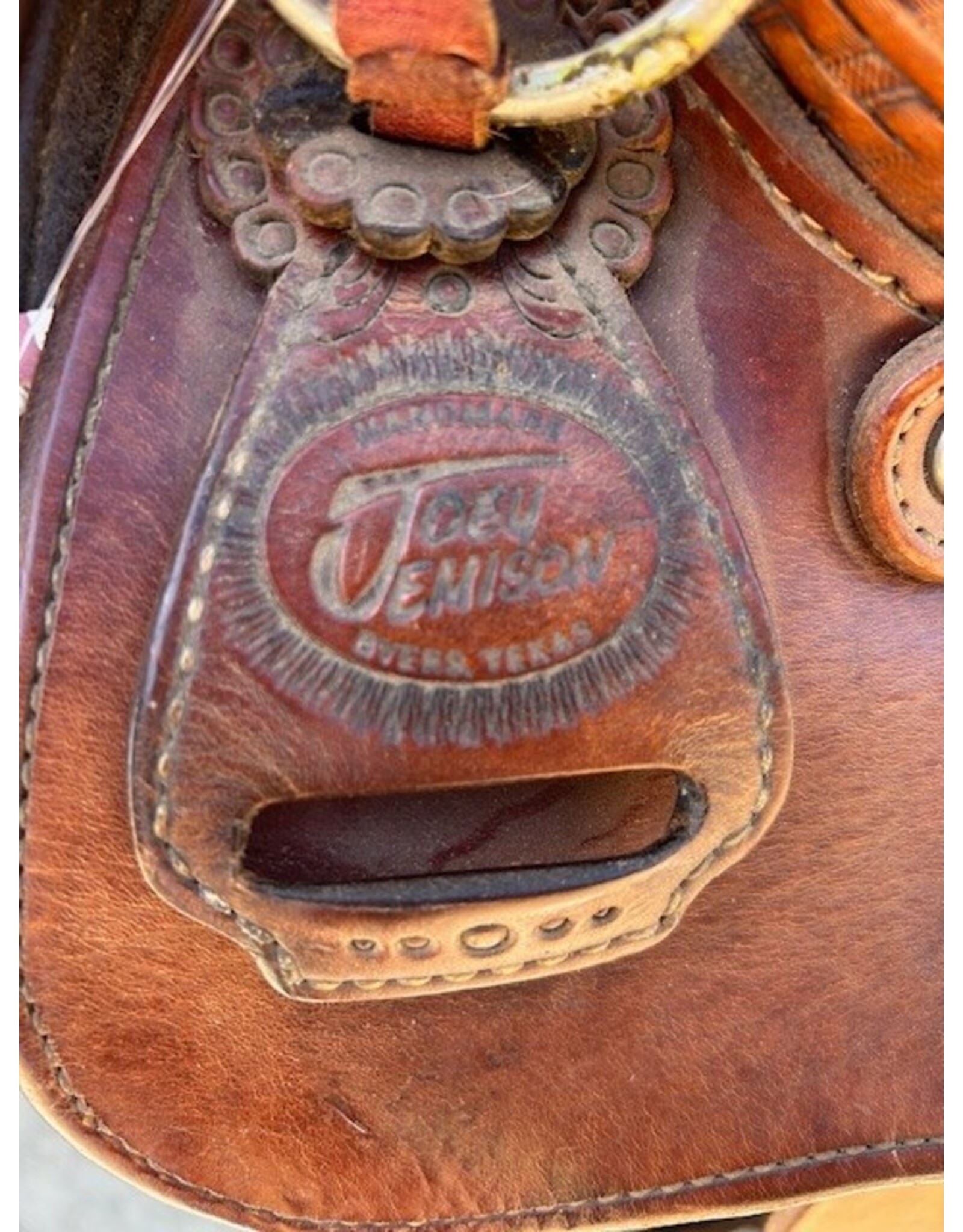 Joey Jemison Cutting Saddle 16.5" Seat, FQHB