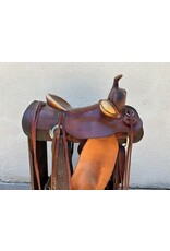 Joey Jemison Cutting Saddle 16.5" Seat, FQHB