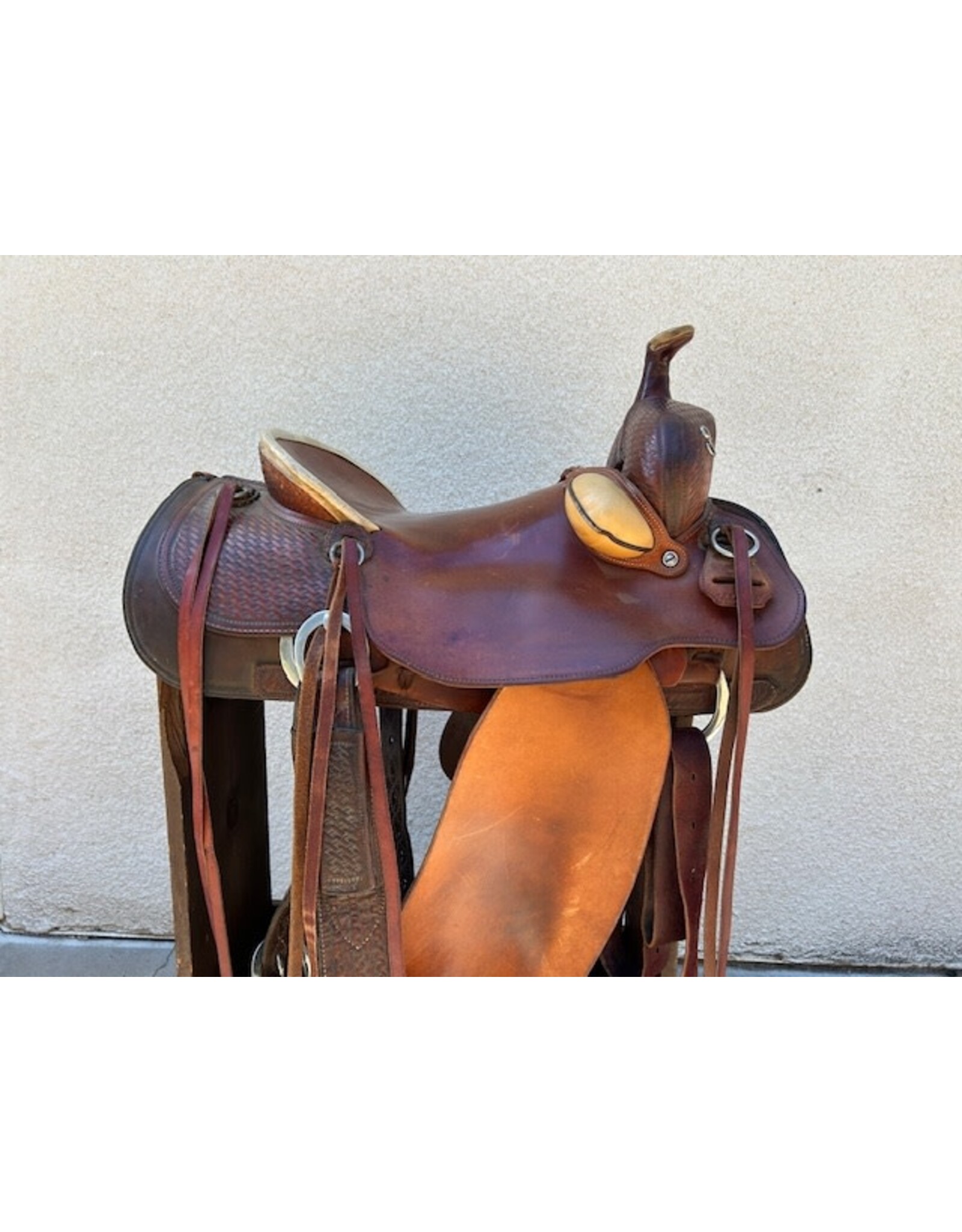 Joey Jemison Cutting Saddle 16.5" Seat, FQHB