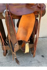 Joey Jemison Cutting Saddle 16.5" Seat, FQHB