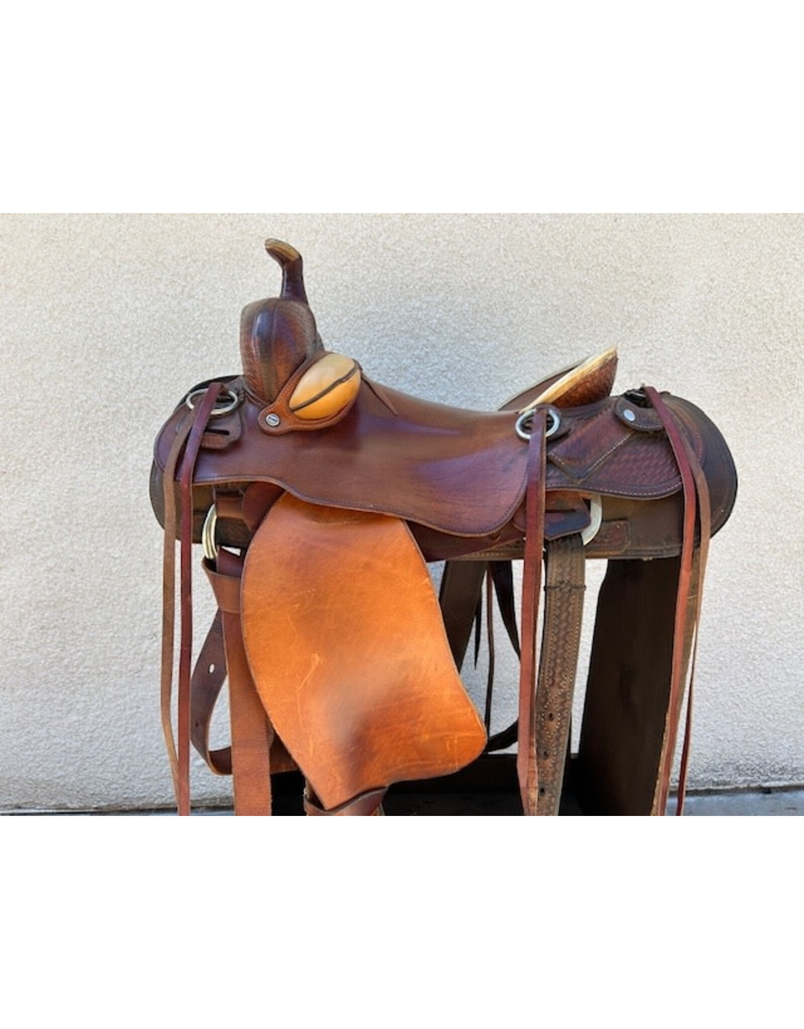 Joey Jemison Cutting Saddle 16.5" Seat, FQHB