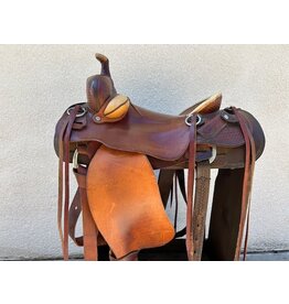 Joey Jemison Cutting Saddle 16.5" Seat, FQHB
