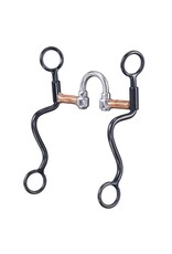 Tough 1 Black Steel S Shank Bit with Copper Correction 5" Tough 1 Black Steel S Shank Bit with Copper Correction 5"