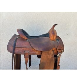 Circle Y Flex Lite Trail Saddle 17" Seat Wide Tree