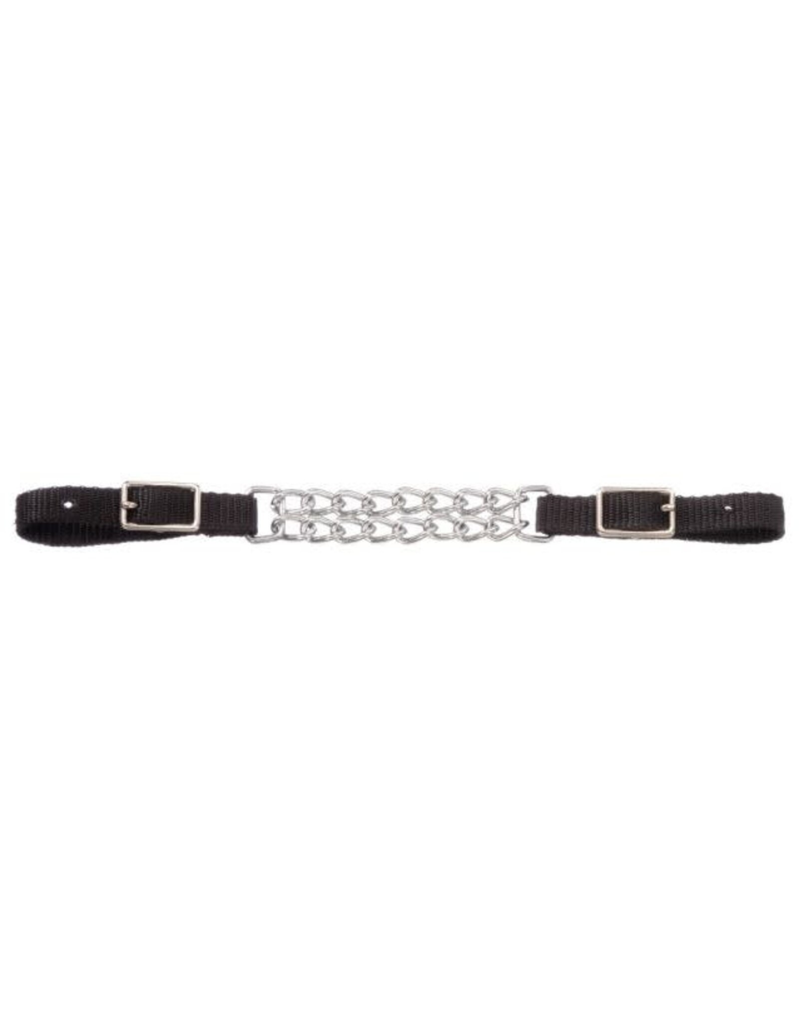 Tough 1 Nylon Curb Strap with Double Chain