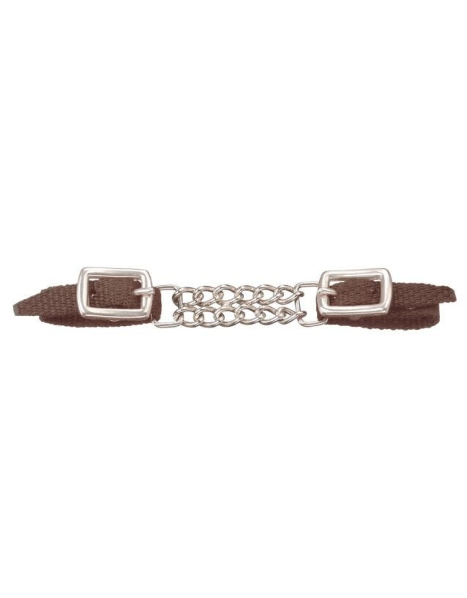 Tough 1 Miniature Nylon Curb Strap with Double Chain