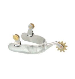Tough 1 Cutter Spurs Polished Stainless Steel Ladies