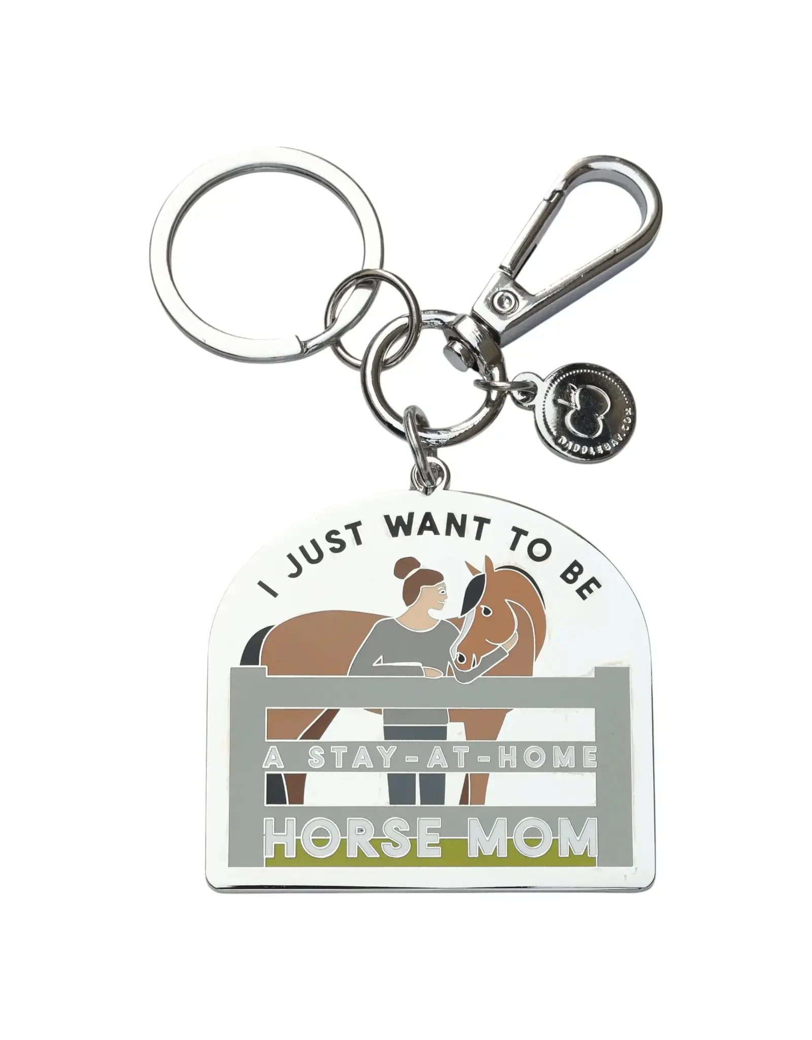 Dapplebay Horse Mom - Keychain