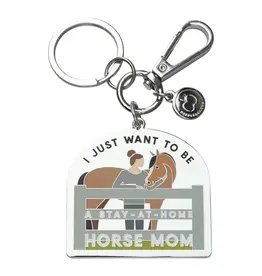 Dapplebay Horse Mom - Keychain