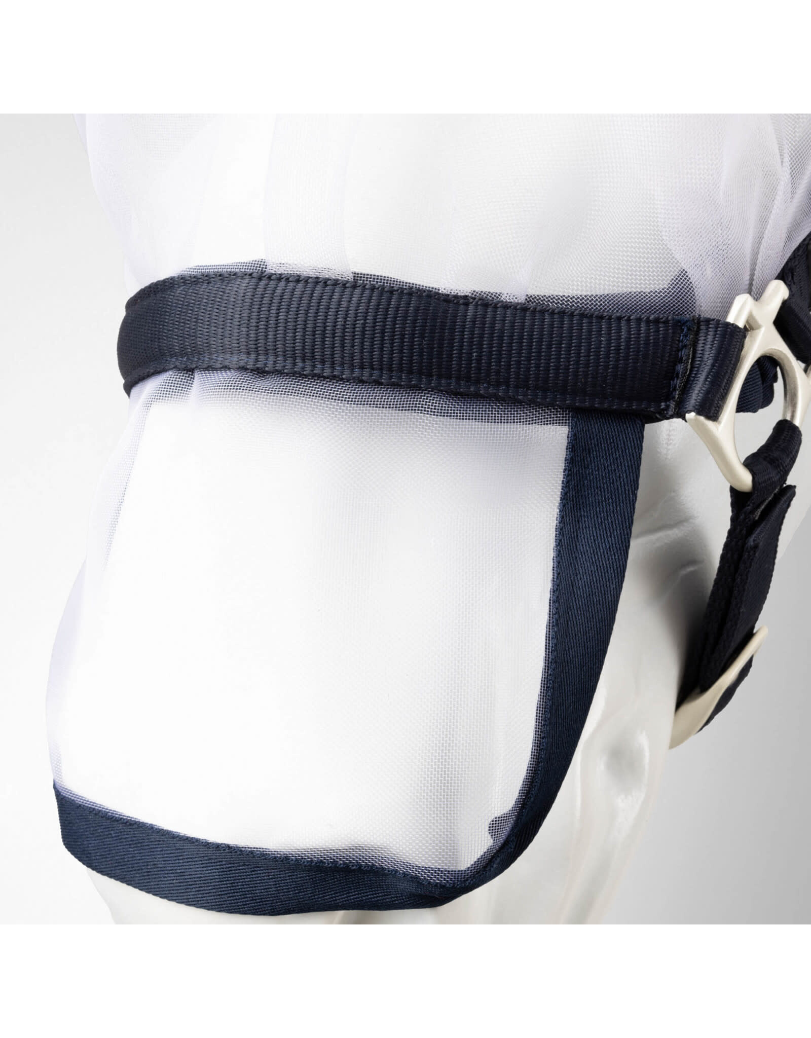 Horze Paso Fino 2 in 1 Halter and Fly Mask - Overture Navy