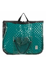 Equinavia Voss All Purpose Saddle Pad and Bonnet Set - Turquoise